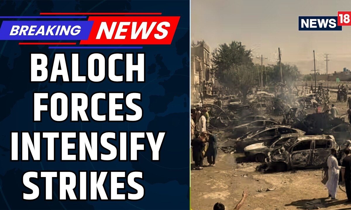 BLA Attacks Escalate Across Balochistan: Police Stations, Military Convoys Targeted | News18