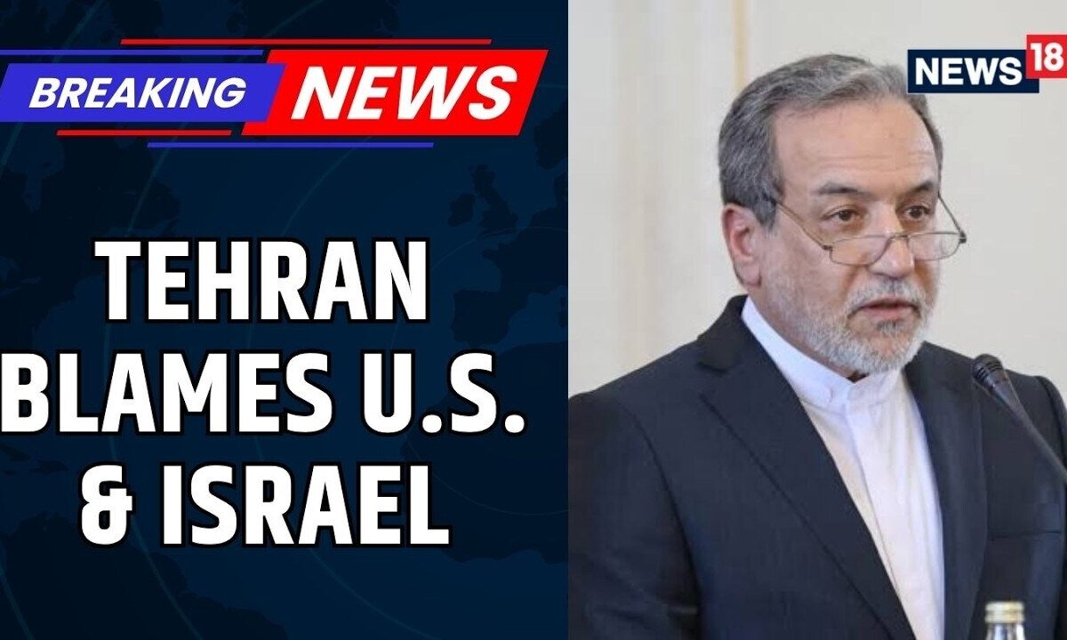 Iran Fires Back! Tehran Blames US-Israel for Hormuz Crisis & Demands Sanctions Relief | News18