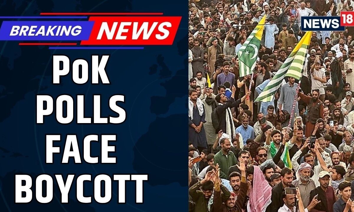 Polling Boycott in Pakistan Occupied Kashmir: Zero Votes Recorded at Multiple Booths | News18
