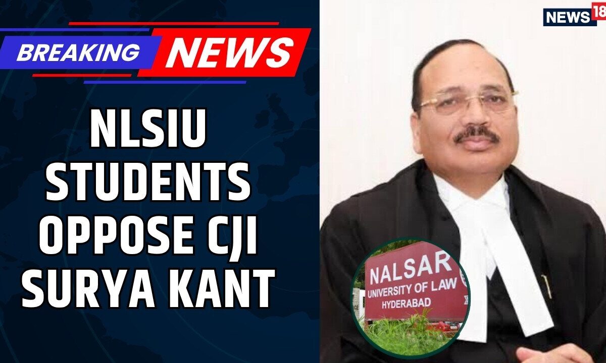 Bengaluru: NLSIU Students Oppose CJI Surya Kant At Convocation | NALSAR Controversy |