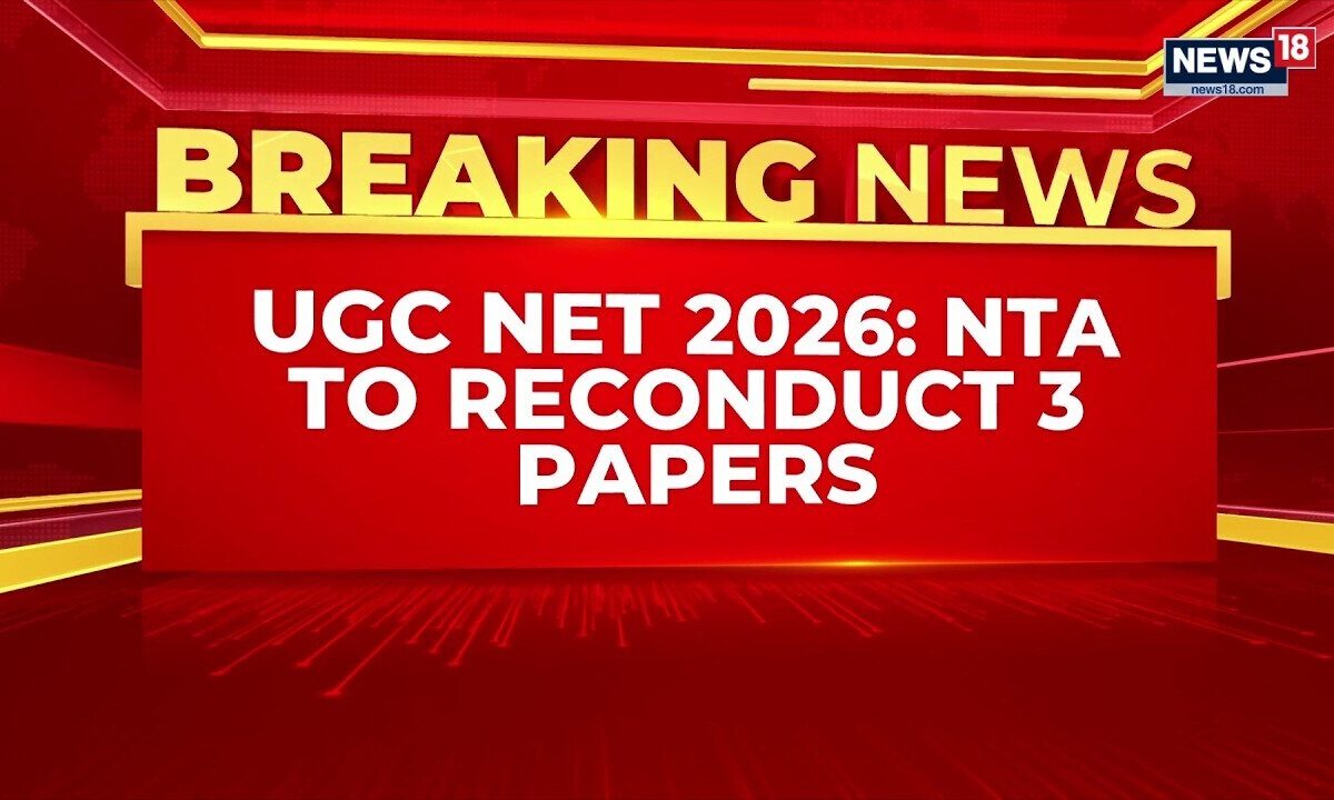 UGC NET 2026 Re-Exam News | NTA To Conduct Fresh Test for English, Commerce & Sociology | News18