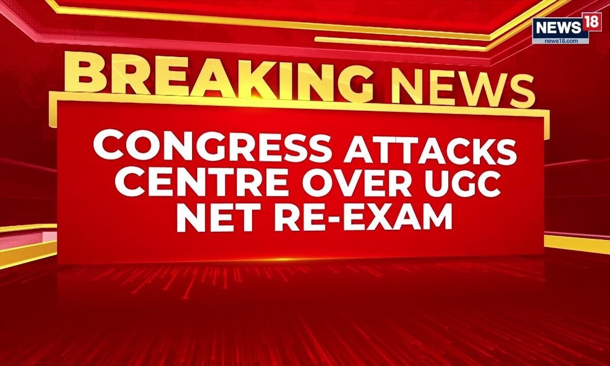 UGC-NET Fresh Exam Row: Congress Targets Modi Government Over NTA Controversies | Re-exams?