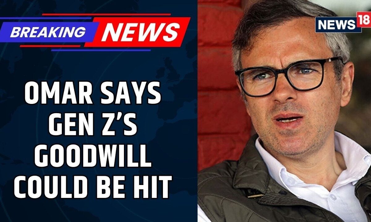 Gen Z Woman Confronts Indian Army at a Barricade in Jammu & Kashmir | Omar Abdullah Reacts | News18