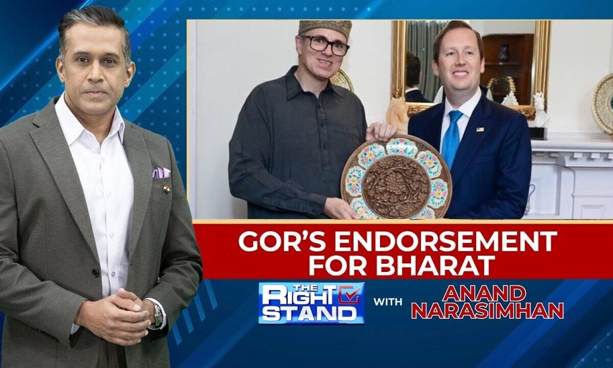 Sergio Gor’s BIG J&K Statement: U.S. Envoy Signals Major Shift on Kashmir | The Right Stand
