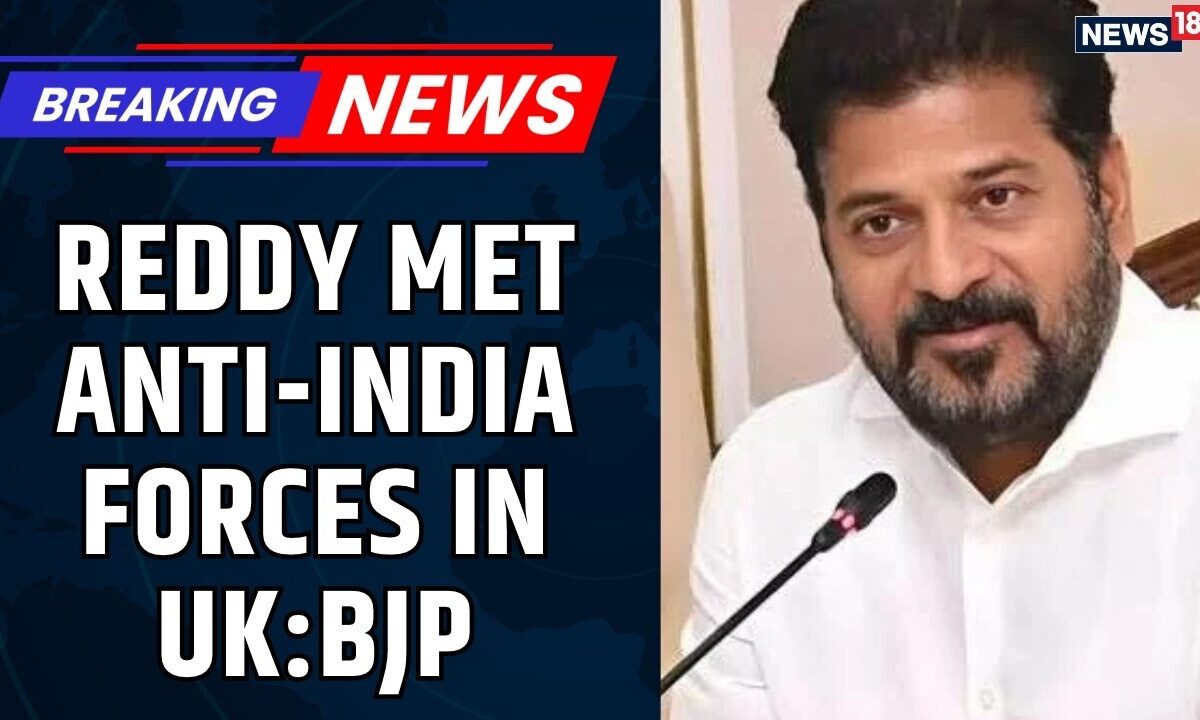 Telangana BJP’s ‘Breaking India’ Charge: Revanth Reddy, Soros Link & UK Meet | News18