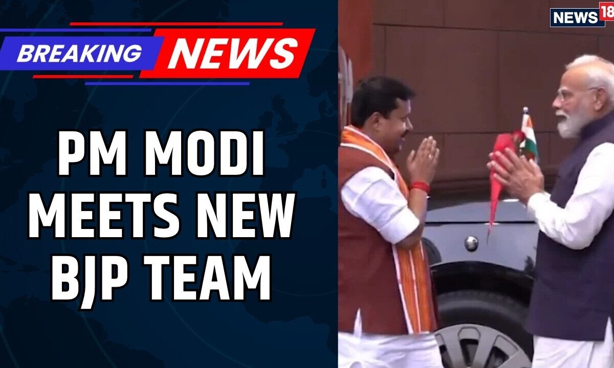 PM Modi Meets Nitin Nabin’s New BJP Team: Mission 2027, 2029 Strategy Takes Shape | News18