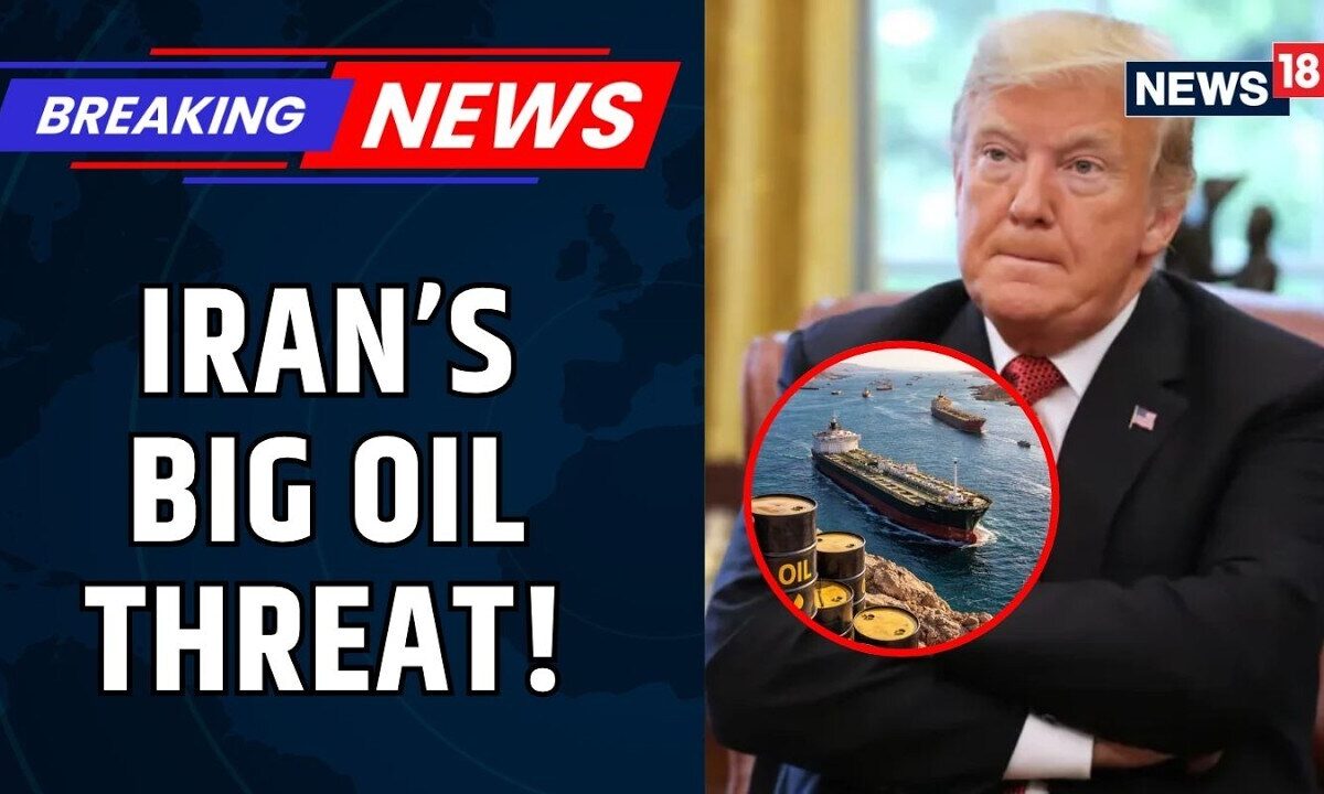 Iran’s Threat to U.S.: “No Oil Will Be Exported” as Economic War Escalates | US Iran War | News18
