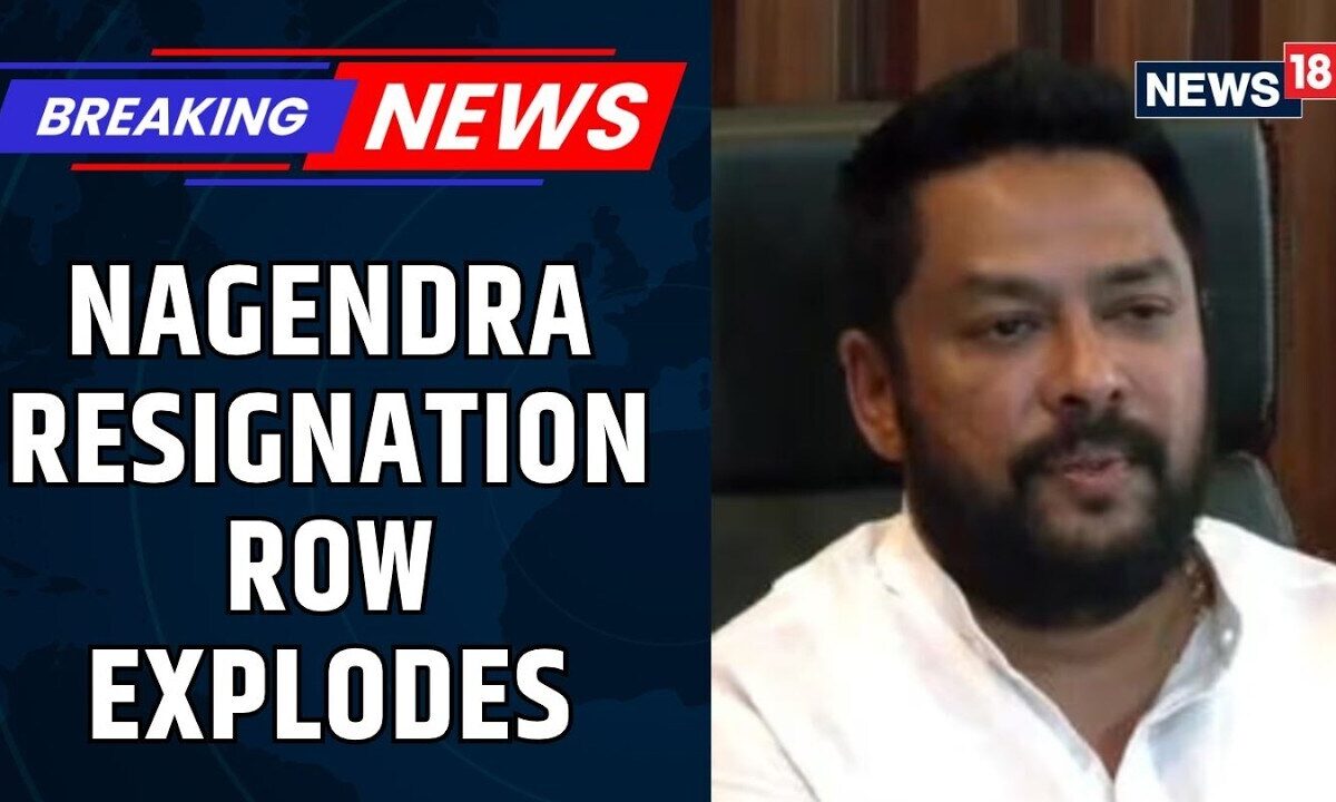Valmiki Scam Row: CBI Seeks Prosecution of B. Nagendra, BJP-JDS Demand Resignation | News18