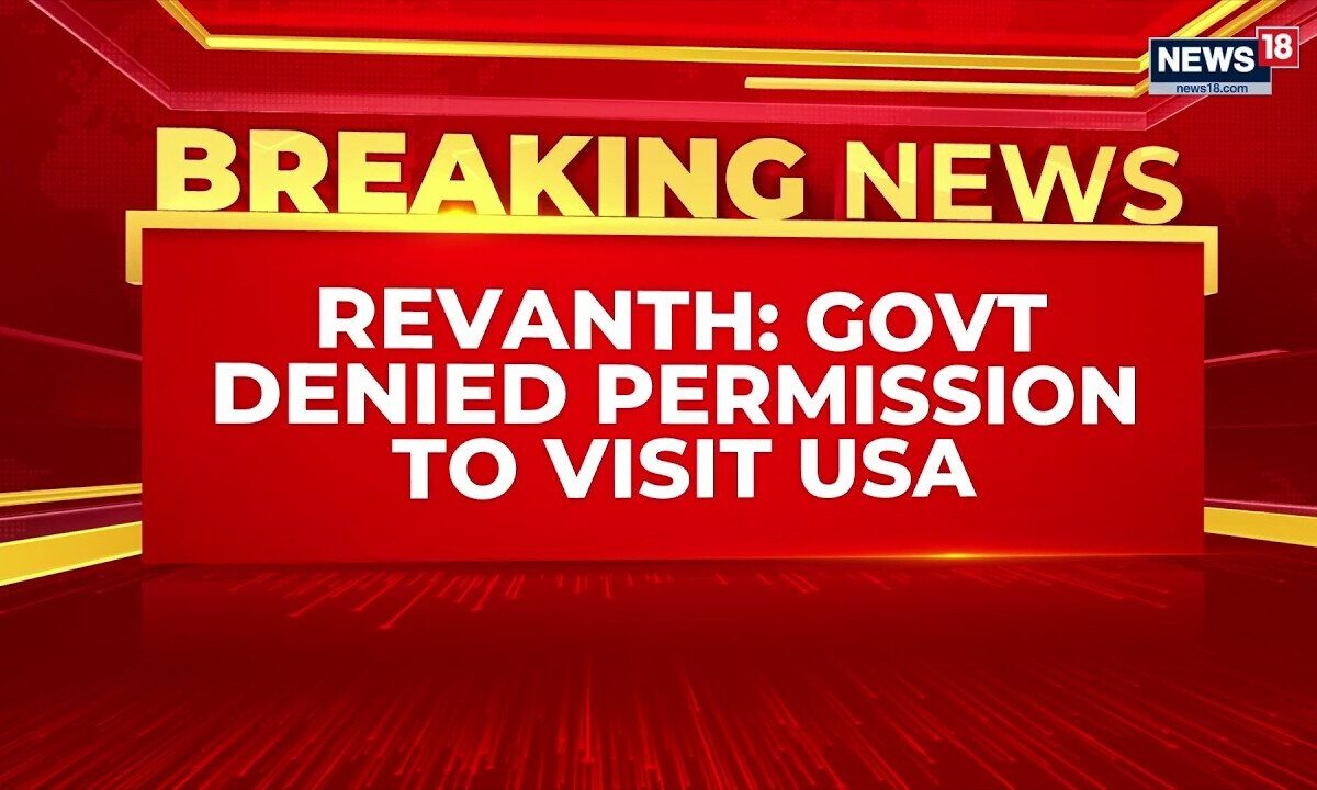 'Insult To Telangana': CM Reddy Slams Centre For US Visit Denial, Says He Wanted To Get Investments