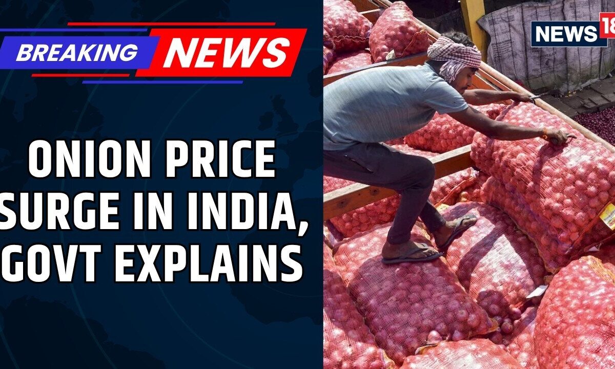 Onion Prices Surge Across India | Government Says “Seasonal Distribution Shock” Behind Price Rise