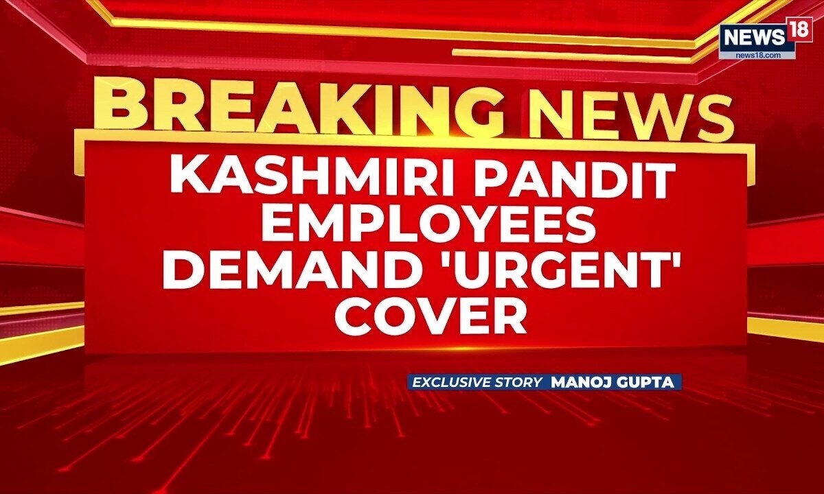 Kashmiri Pandit Employees Under Threat As Terror Poster Leaks Personal Details | News18
