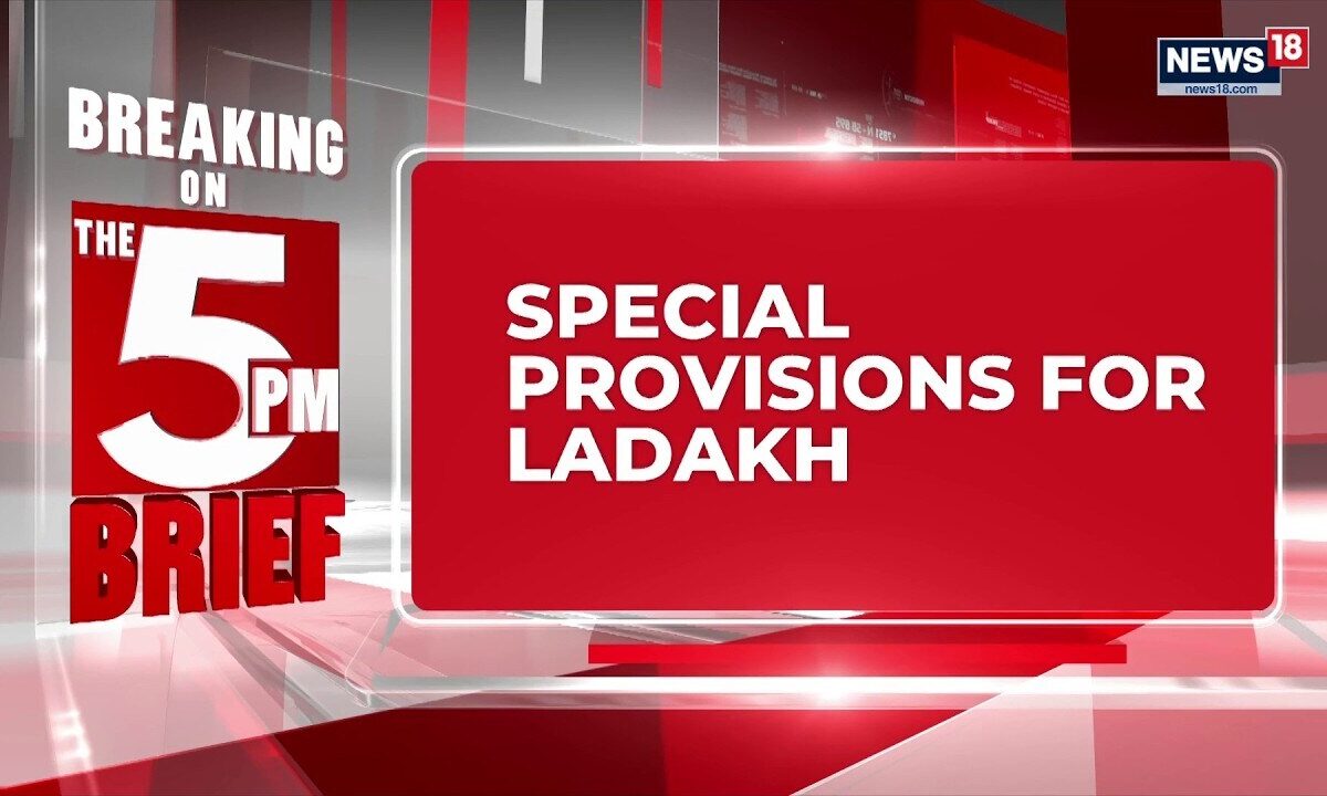 Ladakh To Get Special Provisions Under Article 371? Kiren Rijiju’s Big Announcement | News18