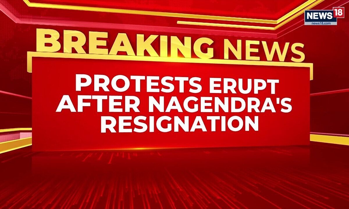 B Nagendra Resigns: Valmiki Community Protests, Alleges Minister Targeted Over Dalit Identity