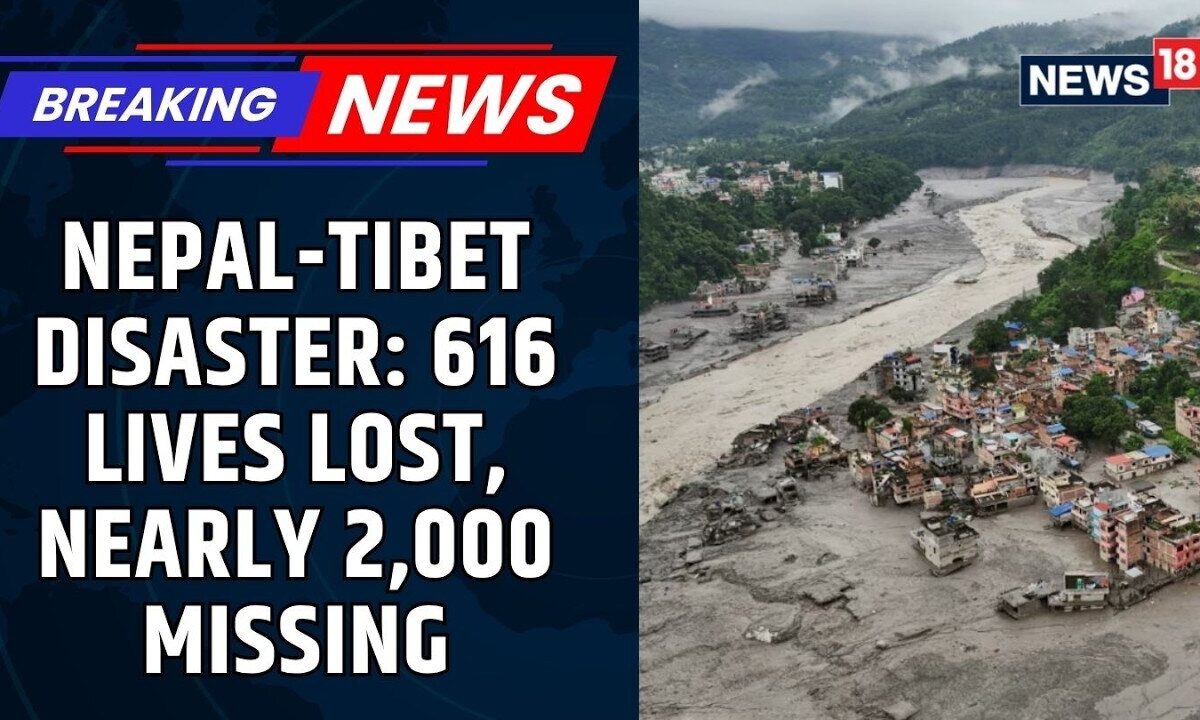 Nepal Floods: 616 Dead, 1,924 Missing | Tourists Trapped as Glacial Flood Threat Grows | News18