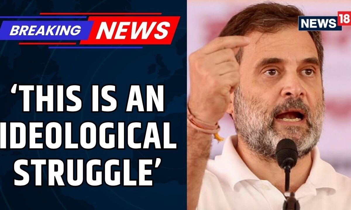 Rahul Gandhi’s Big Attack on BJP: ‘Ideological Struggle’ Over Dalit Rights & Untouchability | News18