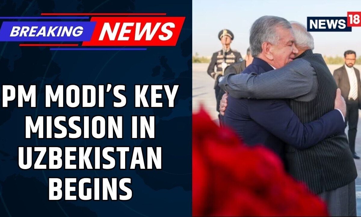 PM Modi in Uzbekistan: 4-Day Visit Begins With Yoga | Big Talks on Trade, & Defence | News18