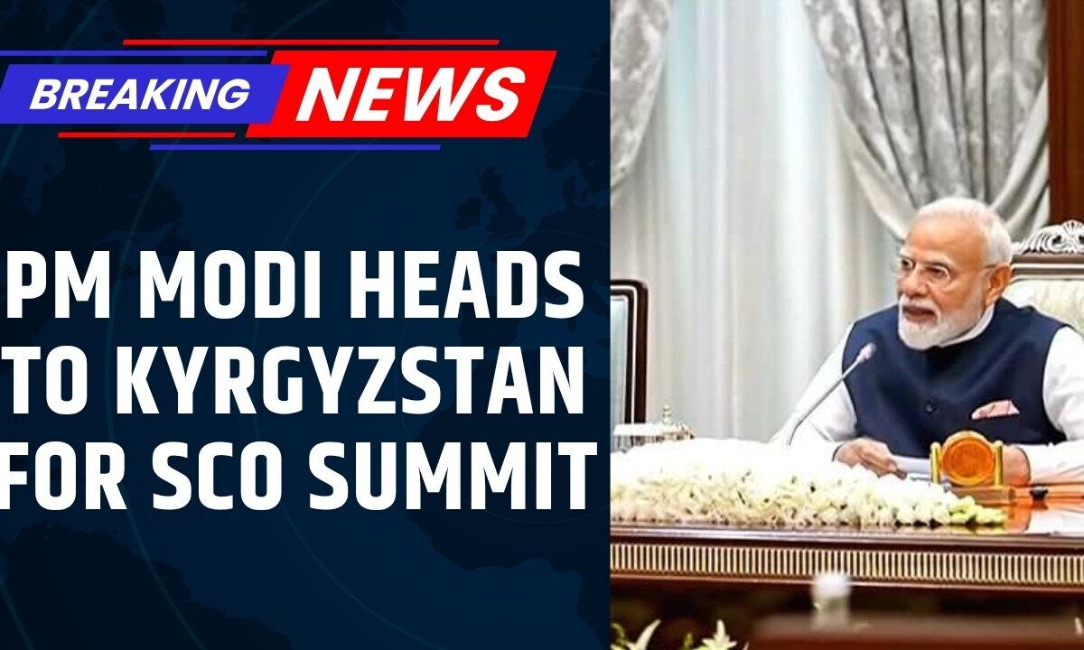 PM Modi Departs Uzbekistan For Kyrgyzstan To Attend 26th SCO Summit | News18