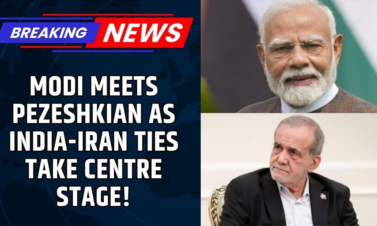 PM Modi Meets Iran's President Pezeshkian at SCO | India’s Strategic Position in West Asia | News18