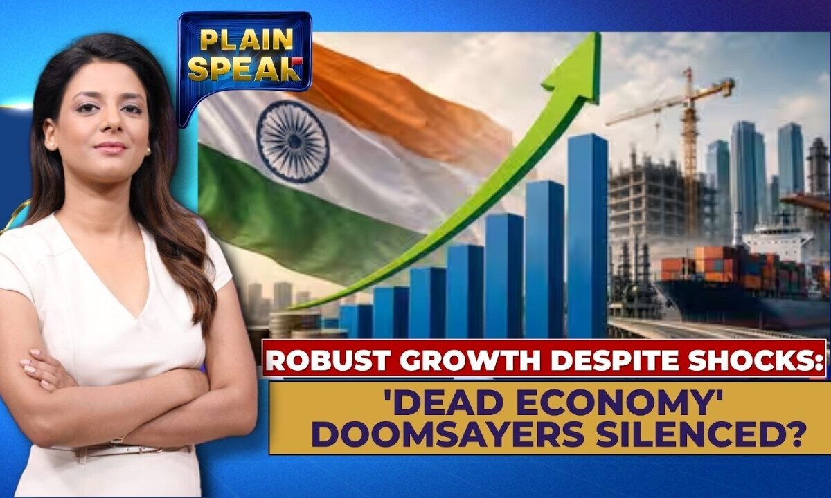 India's Robust Growth Despite Shocks: 'Dead Economy' | Doomsayers Silenced? | Plain Speak | News18