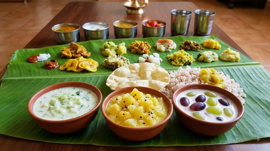 Onam is incomplete without a traditional Sadya, the elaborate vegetarian feast served on a banana leaf. Among the many dishes served during the feast, pachadi adds a refreshing mix of sweetness, tanginess and mild spice to the meal. From the classic cucumber pachadi to fruity versions made with pineapple and grapes, there are several varieties you can try at home.