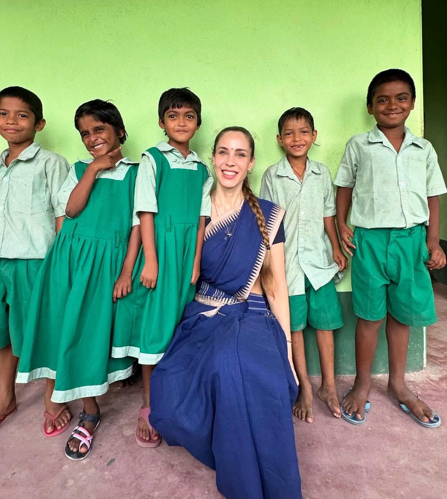 After travelling for hours by train and boat, Sandra eventually reached a remote island in West Bengal. She did not arrive with a ready-made solution. Instead, she listened to villagers, understood their problems and slowly began working with the local community. One of the biggest challenges was convincing parents to send their children to school. Many families depended on their children's contribution to household income.