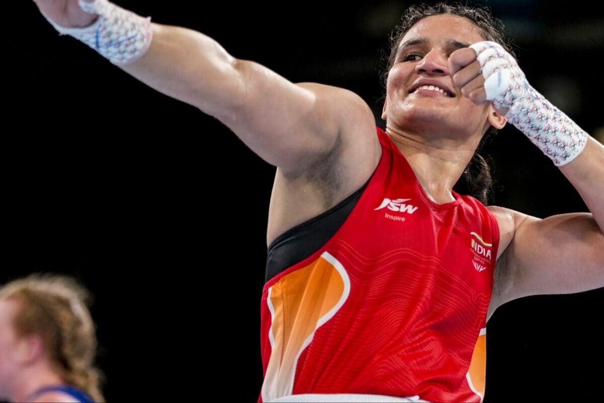 5th Gold For India In Boxing As Arundhati Choudhary Secures One-Sided Win In Women's 70Kg Final