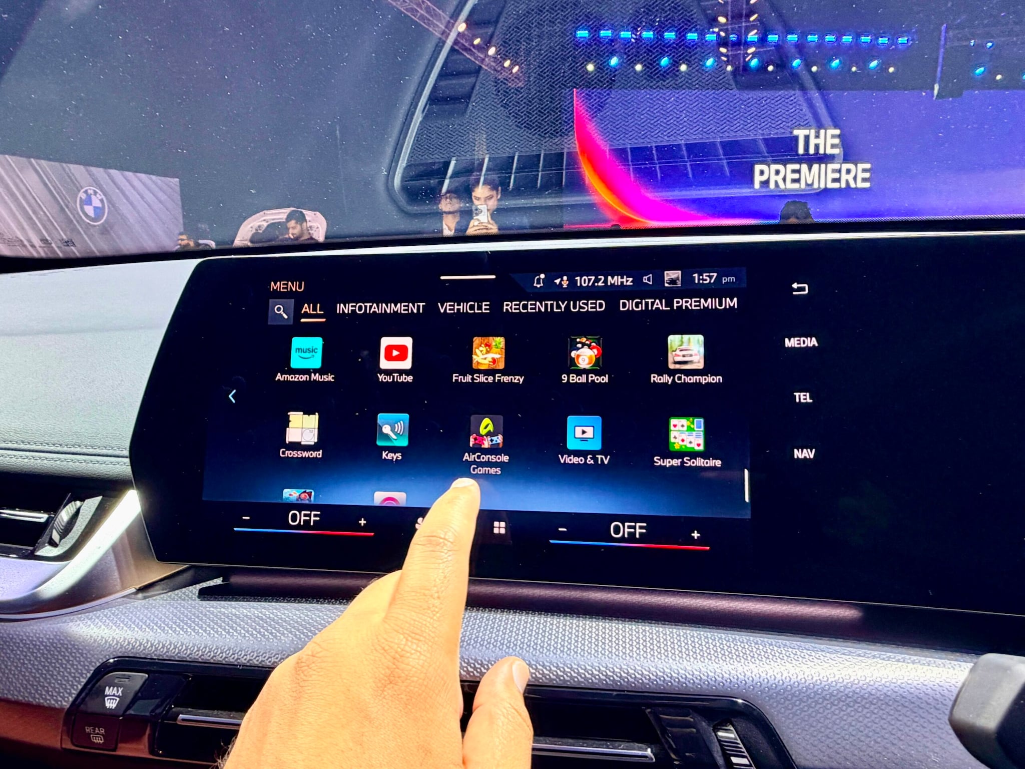 Digital Key And Wireless ChargingThe cabin includes a digital key function, letting owners lock, unlock and start the car from a paired smartphone rather than relying solely on a physical key, alongside a wireless charging pad for compatible devices.