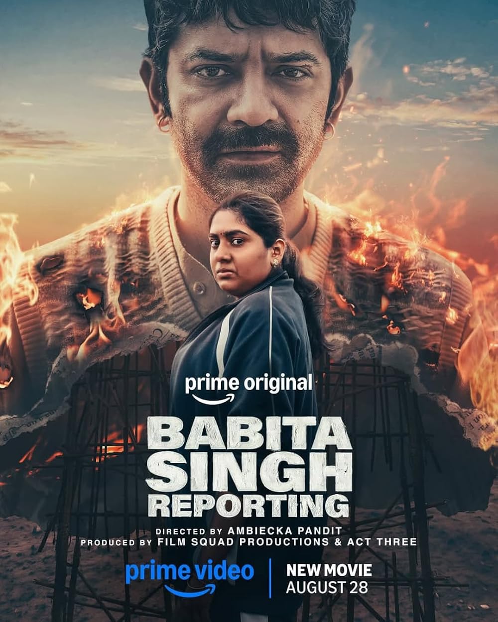 Babita Singh ReportingRelease Date: August 28, 2026
Where To Watch: Prime Video
The investigation thriller follows suspended police officer Babita Singh as she investigates the murder of a childhood friend and confronts secrets from her own past. (Image: IMDb)