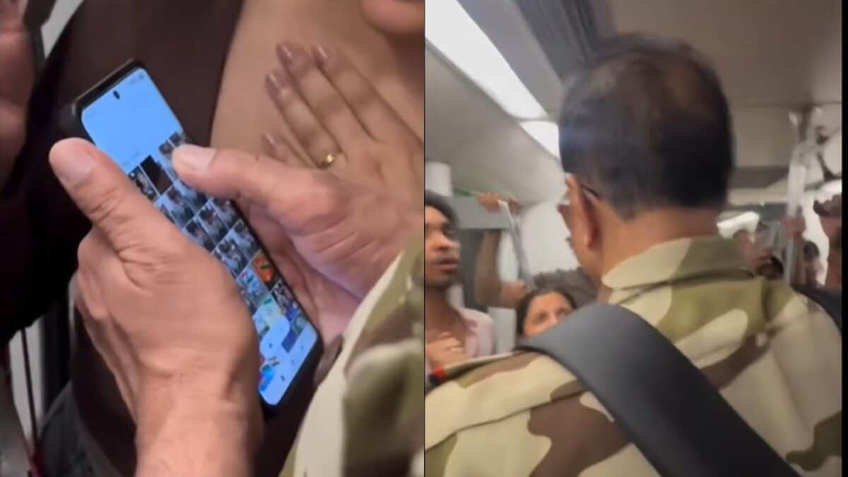 டெல்லி மெட்ரோவில் CISF ஜவான் இடைநீக்கம்