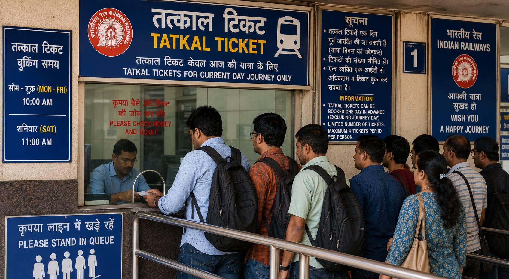 atkal tickets are meant to help passengers make last-minute travel plans. But railway authorities say some touts have been exploiting the system by securing tickets and selling them illegally at higher prices. Over the past 3.5 years, 13,580 touts were arrested in cases linked to unauthorised ticketing.