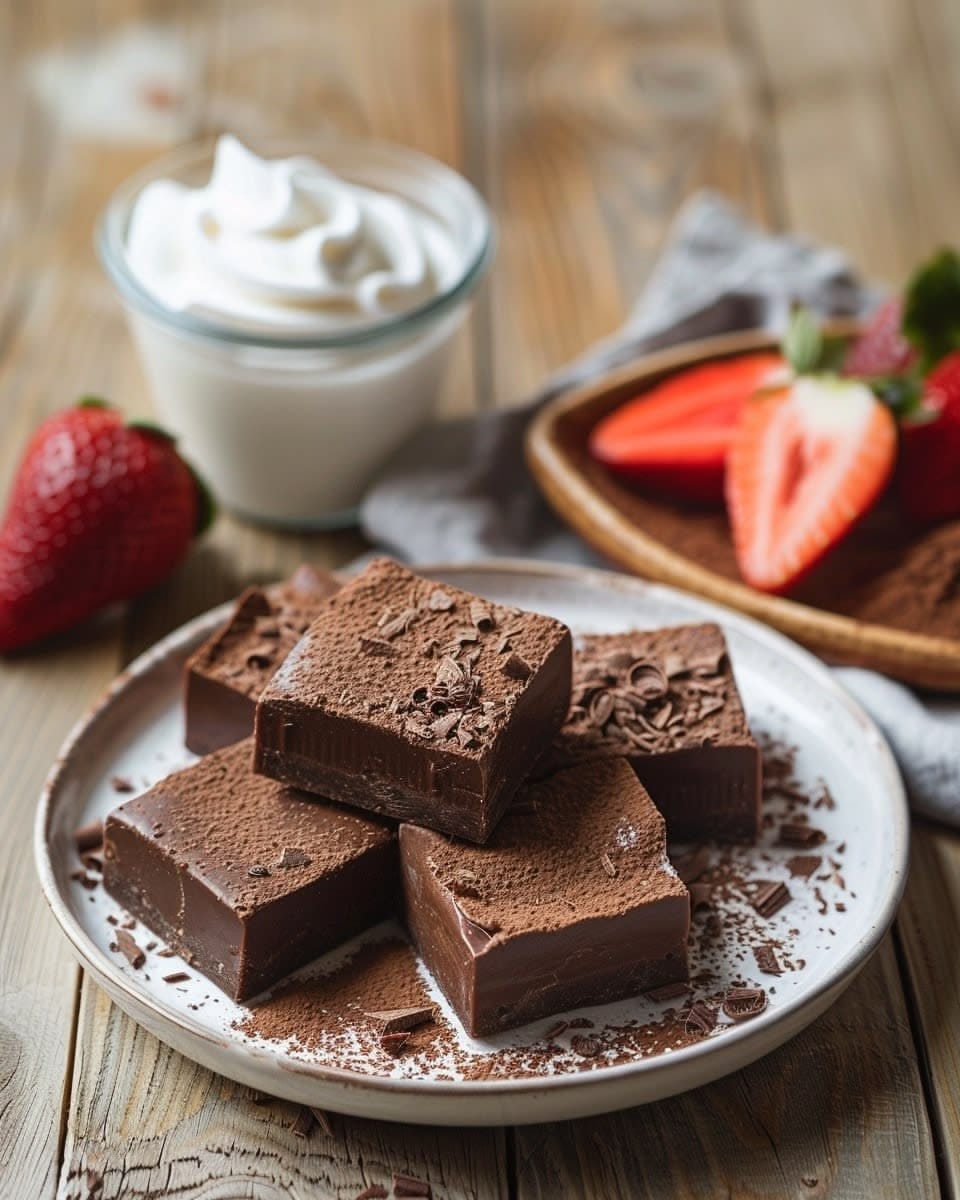 Chocolate Fudge Squares: Combine condensed milk and chocolate chips in a pan over low heat until melted and glossy. Pour into a lined tray, press in chopped walnuts, and refrigerate until firm. Slice into rich, velvety squares your brother will love. Chocolate Fudge Squares: Combine condensed milk and chocolate chips in a pan over low heat until melted and glossy. Pour into a lined tray, press in chopped walnuts, and refrigerate until firm. Slice into rich, velvety squares your brother will love.