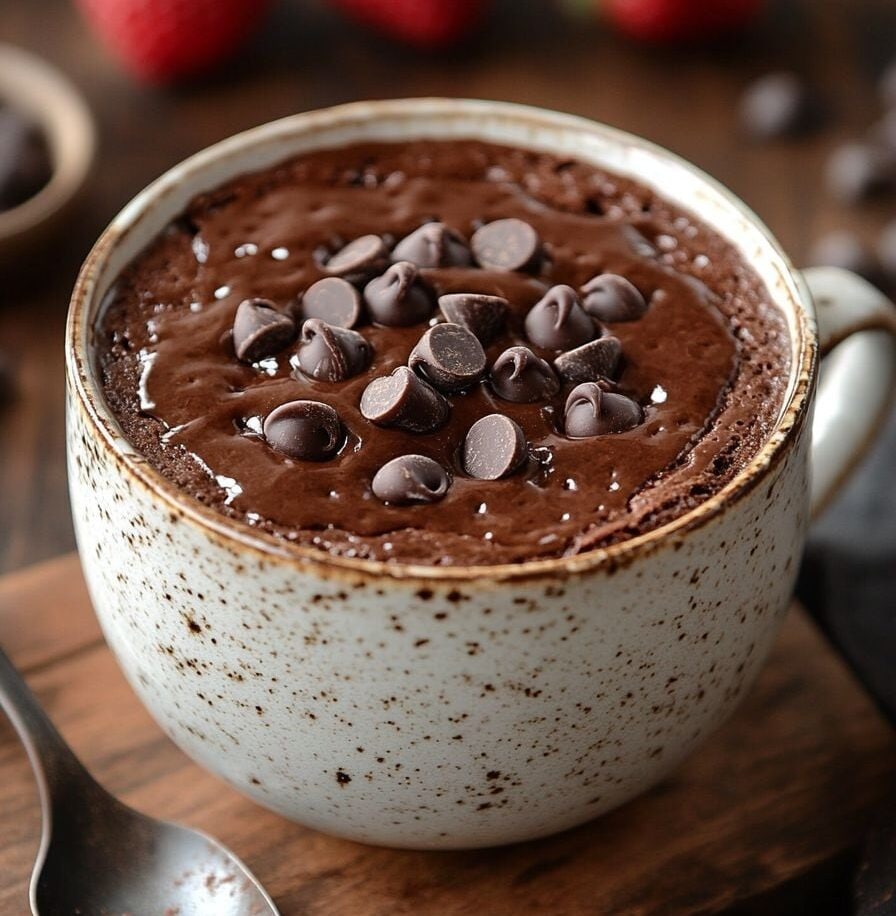 Chocolate Mug Cake: Melt butter, mix with flour, cocoa powder, sugar, and milk in a microwave-safe mug. Microwave for 90 seconds until fluffy. Top with a spoonful of chocolate syrup or choc-chips. It delivers instant, warm, gooey goodness in minimal prep time. Chocolate Mug Cake: Melt butter, mix with flour, cocoa powder, sugar, and milk in a microwave-safe mug. Microwave for 90 seconds until fluffy. Top with a spoonful of chocolate syrup or choc-chips. It delivers instant, warm, gooey goodness in minimal prep time.