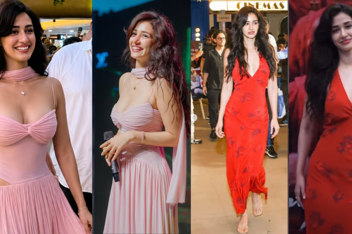 From Dreamy Pink To Fiery Red: Disha Patani Brings The Glam To Awarapan 2 Promotions