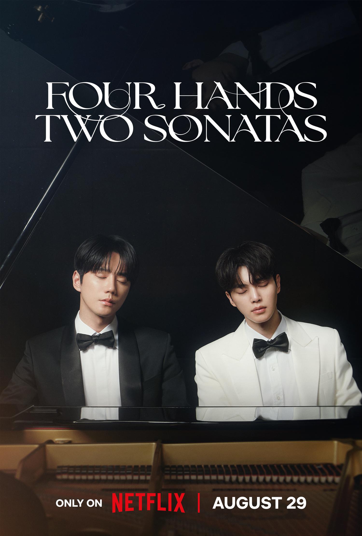 Four Hands, Two Sonatas Release Date: August 29, 2026
Where To Watch: Netflix
The Korean musical romance is set at an elite arts school and follows three young musicians as friendships, rivalries, romance and personal ambitions shape their lives. (Image: IMDb)