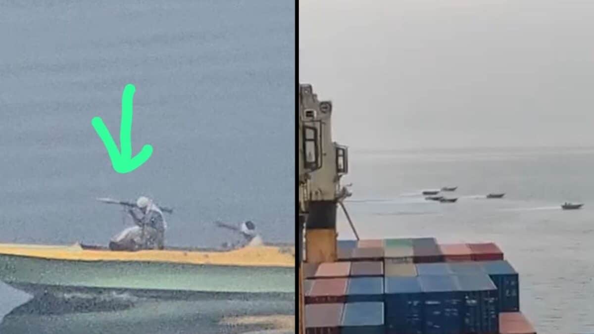 ஹோர்முஸ் நீரிணையில் IRGC தாக்குதல் காணொளியை வெளியிட்ட கப்பல் தொழிலாளர் சங்கம்