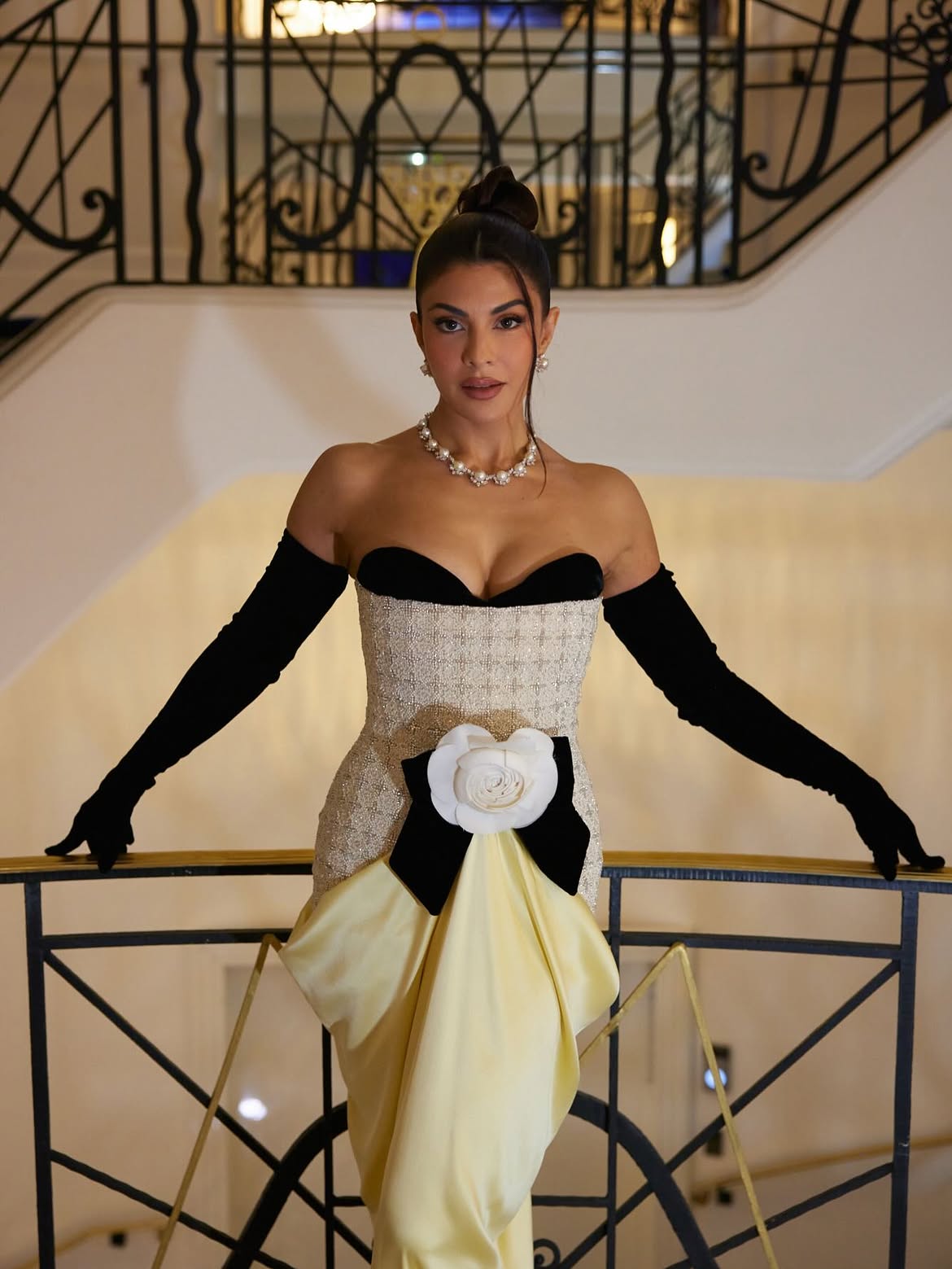 Jacqueline Fernandez has carved out a place for herself in Bollywood with her distinctive screen presence, glamorous style and international appeal. (Image: jacquelienefernandez/Instagram) Jacqueline Fernandez has carved out a place for herself in Bollywood with her distinctive screen presence, glamorous style and international appeal. (Image: jacquelienefernandez/Instagram)