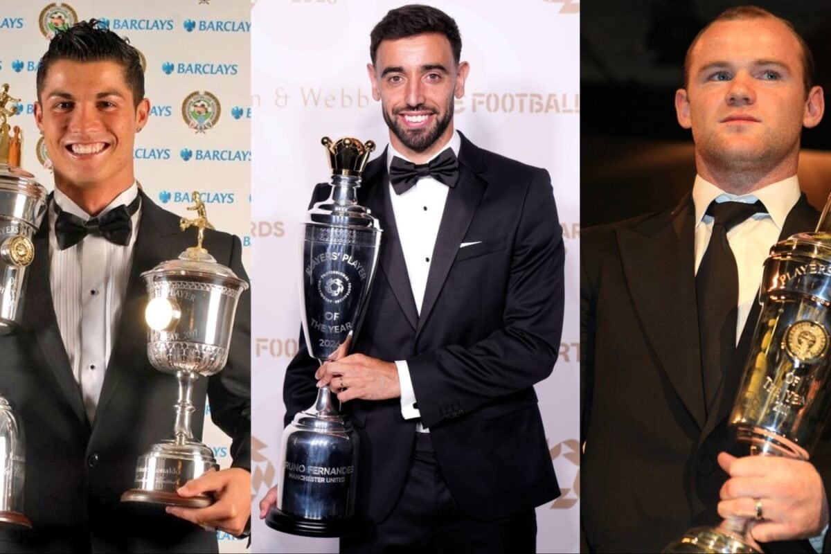 Cristiano Ronaldo To Bruno Fernandes: Full List Of Manchester United Stars To Win PFA Player Of The Year