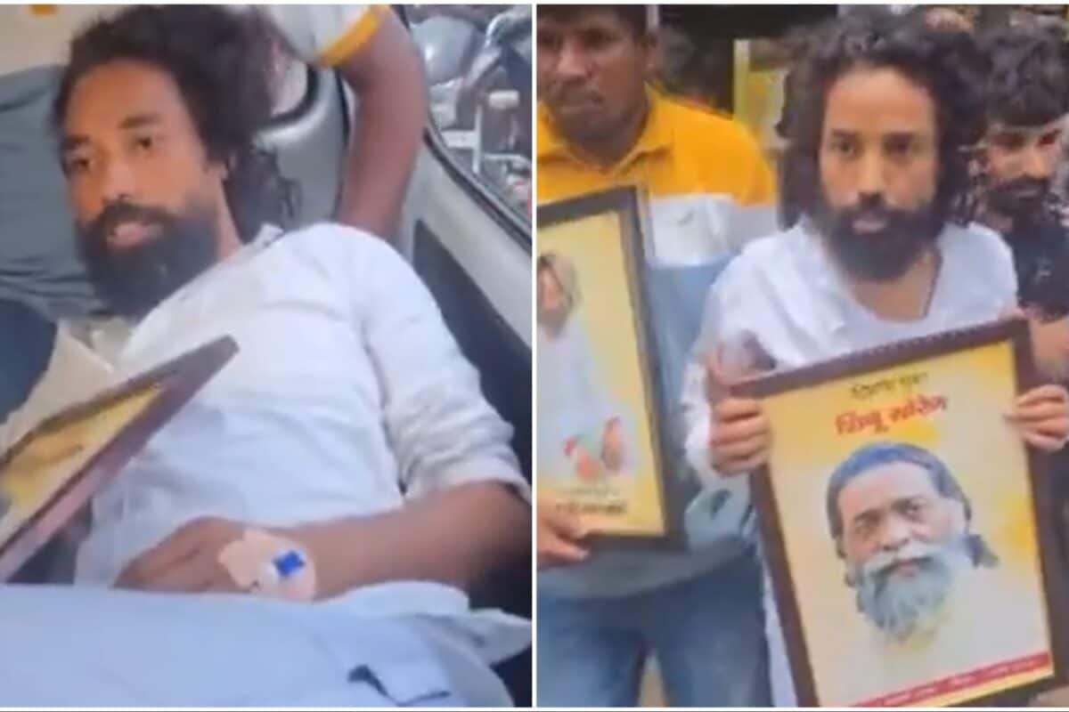 'They Can’t Stop Us': Devendra Nath Mahato Arrives In Ambulance To Join JPSC-JSSC March In Ranchi