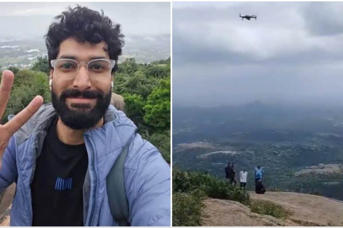 Bengaluru Techie Missing On Trek: Drone Spots Suspected Body At Shivagange Hills; Identity Unclear