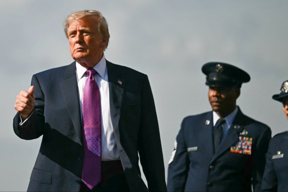 Trump Again Signals Claims Over Strait Of Hormuz, Posts New Image Linking Waterway With US Territories