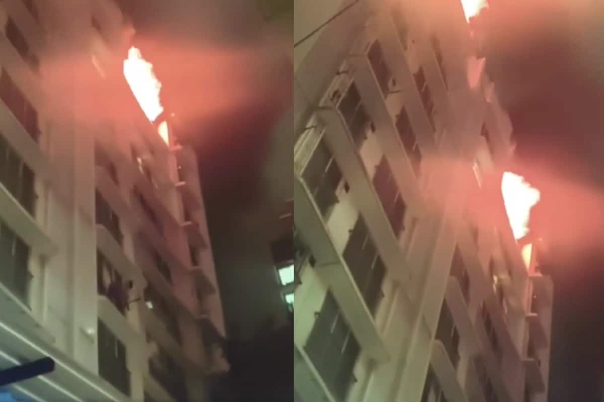 2 Killed, 4 Injured After Massive Fire Breaks Out In Residential Building In Mumbai