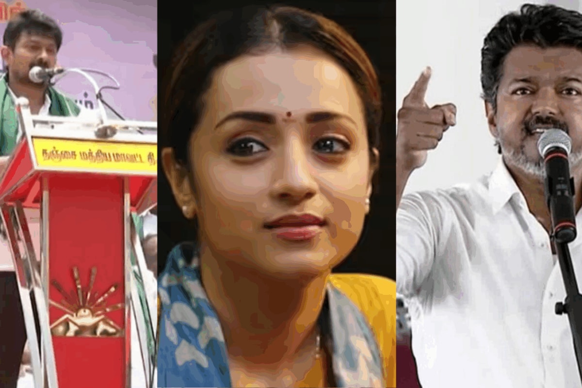 Udhayanidhi's 'Double-Meaning' Remark On 'Trisha' Chants At Rally Angers Vijay's TVK: 'Disgusting'