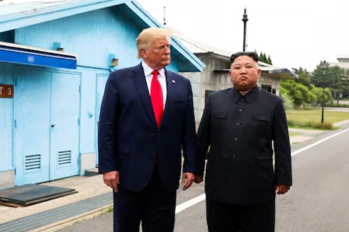 Trump Shares Throwback Photo With Kim Jong Un With Bizarre Caption: ‘Unfriendly Look But...’