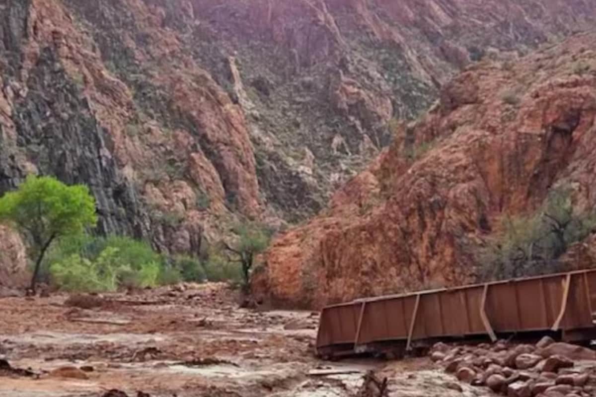 Grand Canyon Flash Flood: Video Shows Torrent Of Water, Debris Sweeping Into Colorado River