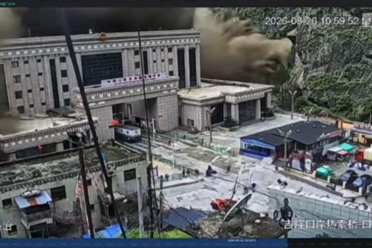 Chinese Rescuers Finds 'Nothing But Ruins' At Nepal-Tibet Checkpoint Wiped Out By Flash Flood