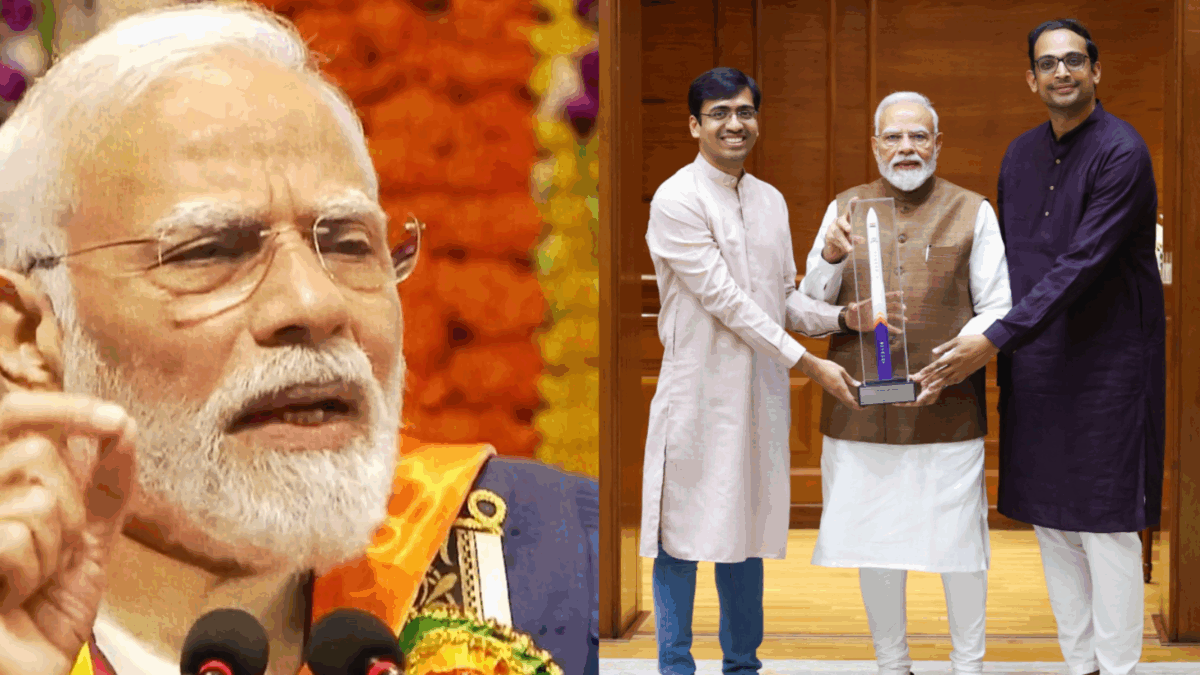 Skyroot Founder Thanks PM Modi for 'First in My Bloodline' Remark