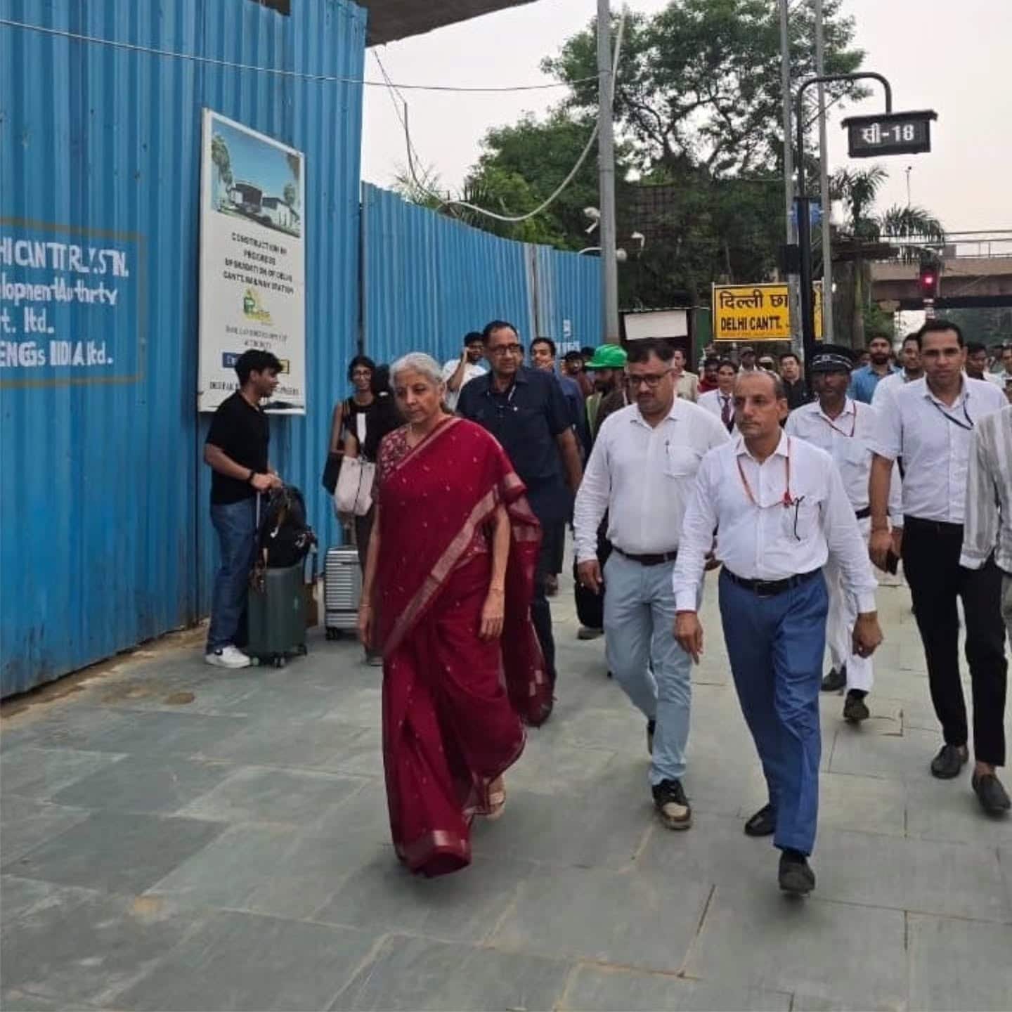 In Pictures: Nirmala Sitharaman’s Vande Bharat Journey To Jaipur