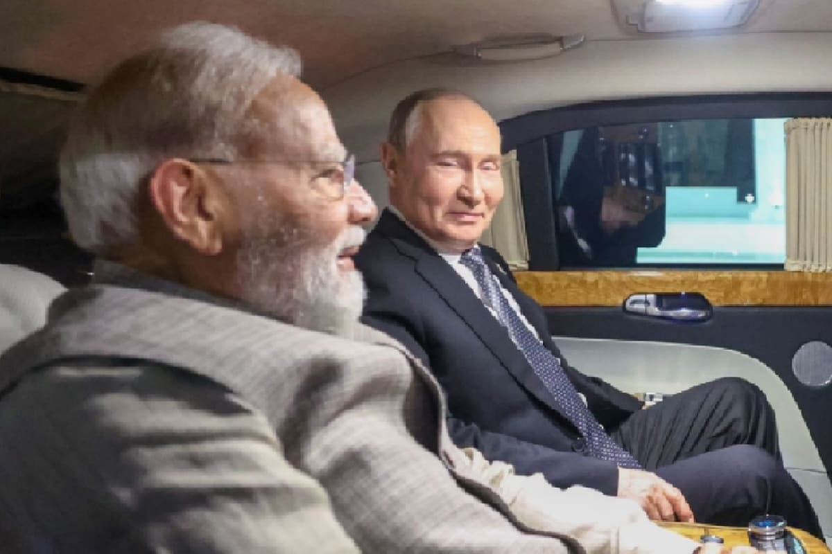PM Modi, Putin Share Car Ride To Nomad Games After Bishkek Bilateral