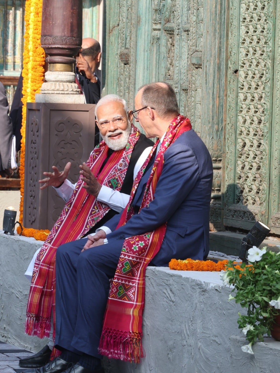 National Handloom Day: A Look At PM Modi's Enduring Love For Indian Handloom TextilesWhether visiting a state or welcoming foreign dignitaries, the Prime Minister is often seen wearing handwoven scarves and stoles gifted by local communities. From the colourful textiles of the Northeast to elegant silk stoles from southern India and finely woven shawls from the Himalayas, his attire frequently highlights India's regional handloom traditions.