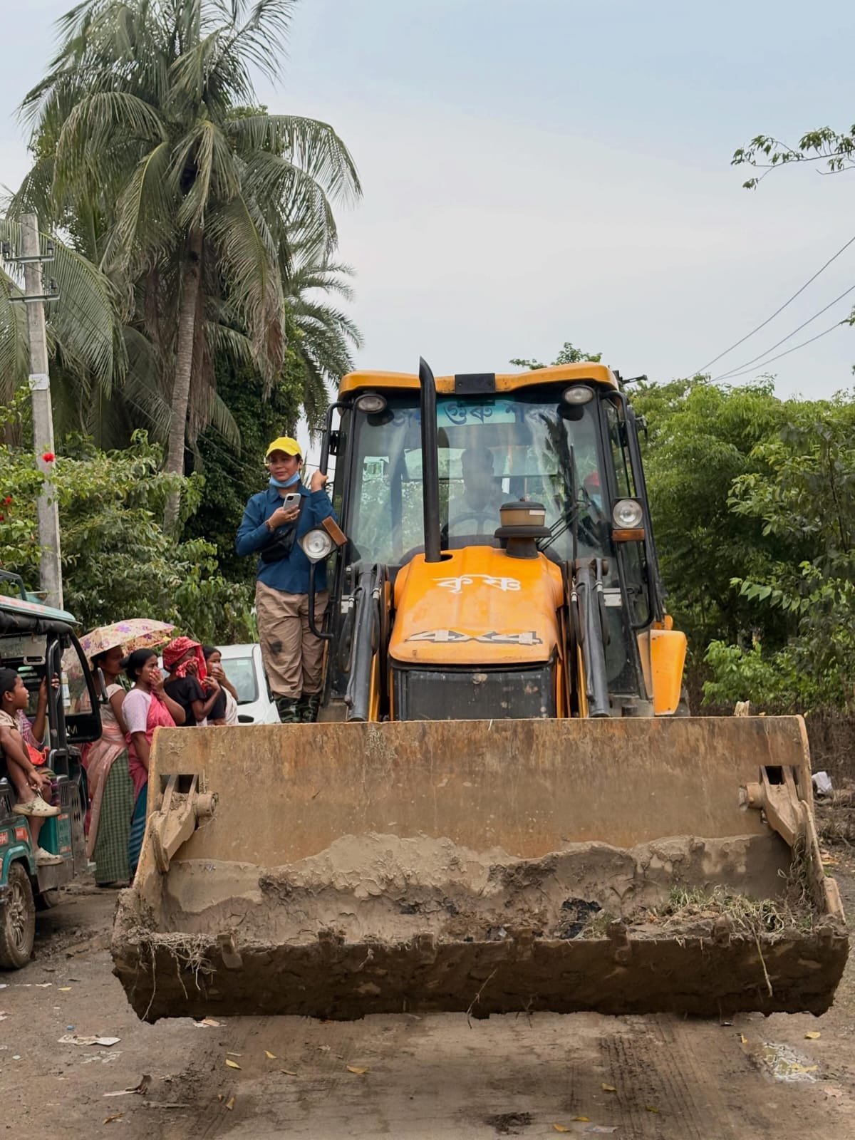 Breaking Barriers in a Male-Dominated Profession: Hailing from Jagun in Tinsukia district, Dolly runs an earth-moving machinery business. She personally operates excavators, loaders and transport vehicles, challenging stereotypes while inspiring countless women across Assam with determination and skill. Breaking Barriers in a Male-Dominated Profession: Hailing from Jagun in Tinsukia district, Dolly runs an earth-moving machinery business. She personally operates excavators, loaders and transport vehicles, challenging stereotypes while inspiring countless women across Assam with determination and skill.